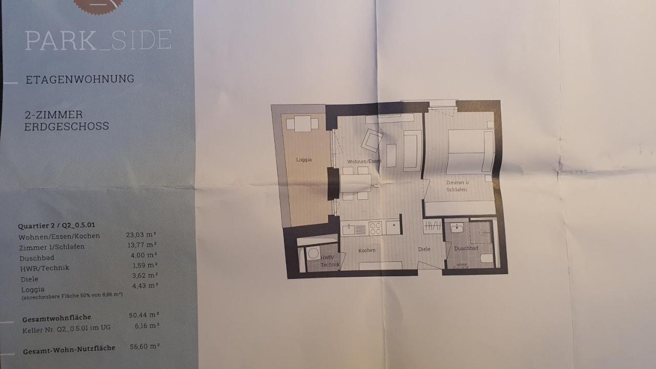 Wohnen Direkt Am Rhein, Zentrums- Und Domnah, 55Qm Apartment Speyer Luaran gambar